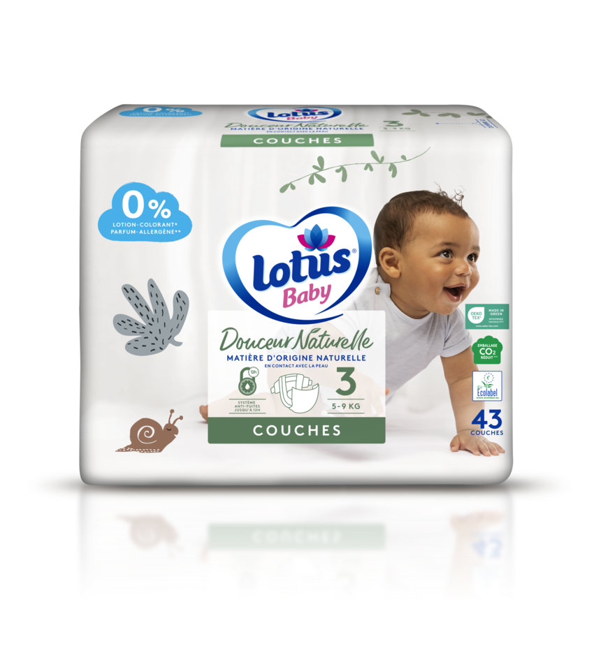 Nos produits Couches, culottes & lingettes Lotus Baby