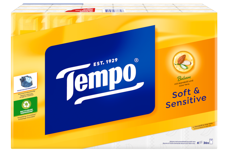 Tempo Taschentücher soft & sensitive