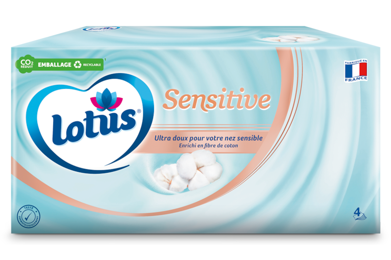 Lotus Boîte Mouchoirs  Sensitive