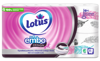 Lotus Soft Embo Design Art
