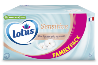 Lotus Boîte mouchoirs  Sensitive