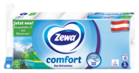 Zewa comfort Das Reinweisse Toilettenpapier 3 lagig