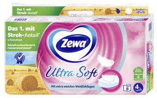 Zewa Ultra Soft mit Stroh-Anteil