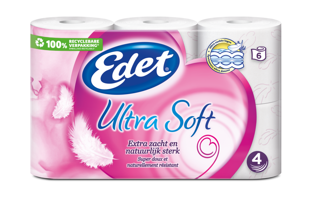 Meting valuta Dicteren Edet Ultra Soft toiletpapier - Edet