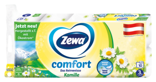 Zewa comfort Das Reinweisse Kamille