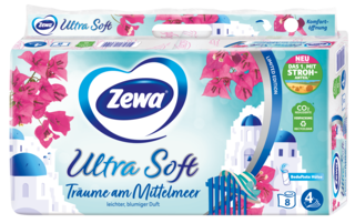 Zewa Ultra Soft Limited Edition mit Stroh-Anteil