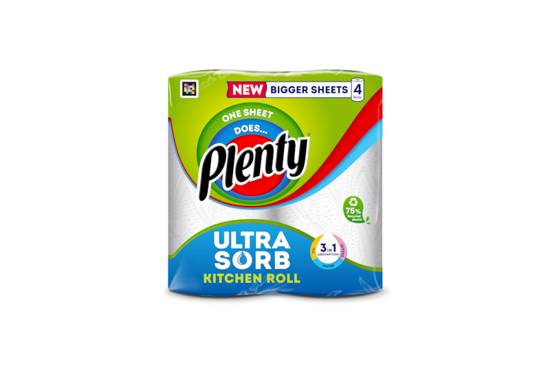 Slider main image for Plenty Ultrasorb Kitchen Roll 5