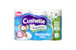 Cushelle Seriously Clean Tubeless Toilet Roll 6 Rolls 50% More Sheets