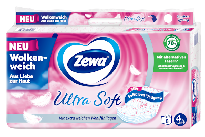 Slider main image for Zewa Ultra Soft Toilettenpapier 2