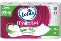 Lotus Papier Toilette  Moltonel Sans Tube Uni