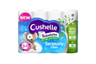 Slider thumbnail image for Cushelle Seriously Clean Tubeless Toilet Roll 6 Rolls 50% More Sheets 2