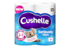 Slider thumbnail image for Cushelle Seriously Clean Toilet Roll Standard Rolls 1