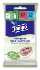Tempo Reinigende Hand-Feuchttücher