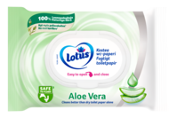 Lotus Aloe Vera fugtigt toiletpapir