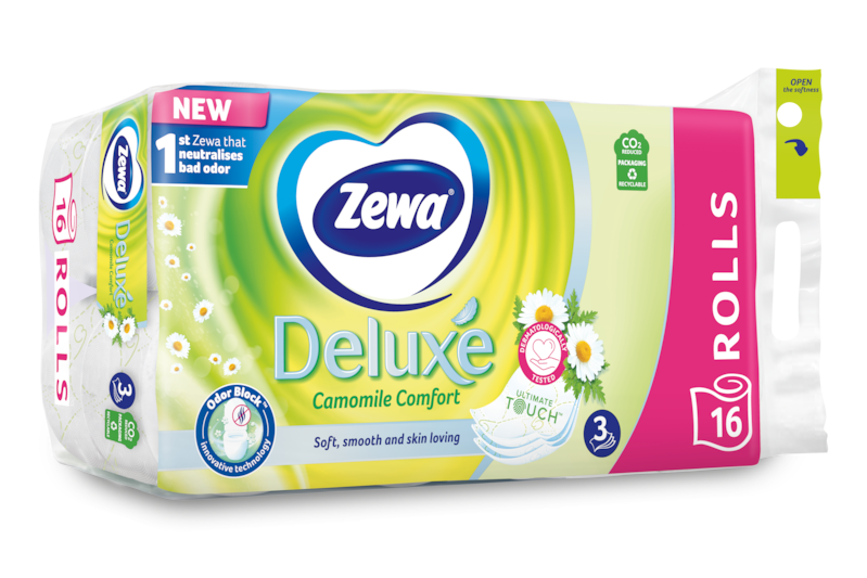 Zewa Deluxe Camomile Comfort
