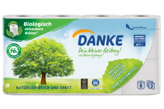 Danke - Dein kleiner Beitrag im Badezimmer