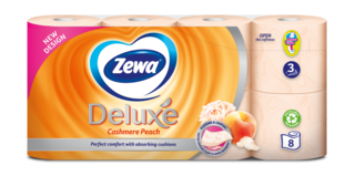 Zewa Туалетний папір Deluxe Персик
