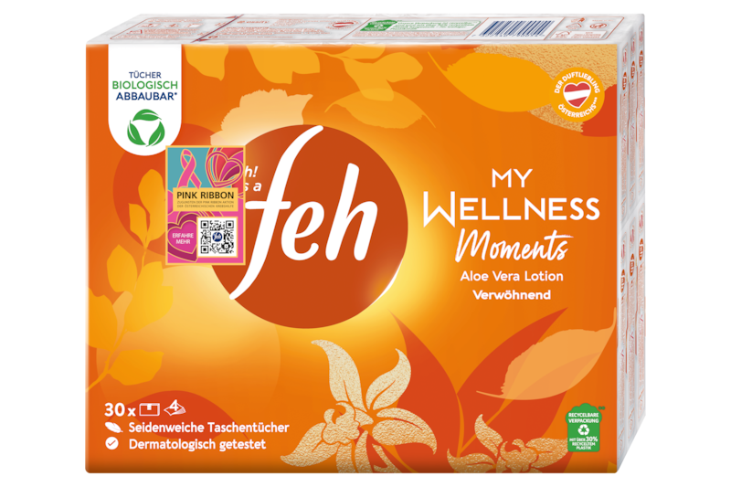 Feh Taschentücher Lotion