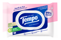 Tempo Feuchte Toilettentücher sanft&pur