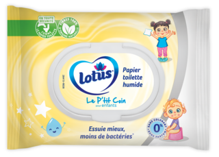 Lotus Papier toilette humide  Le P'tit Coin