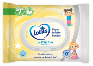 Lotus Papier toilette humide Le P'tit Coin
