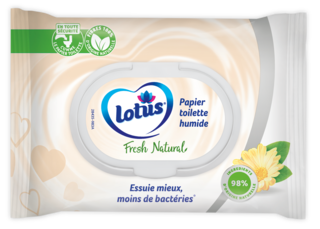 Lotus Papier toilette humide  FreshNatural