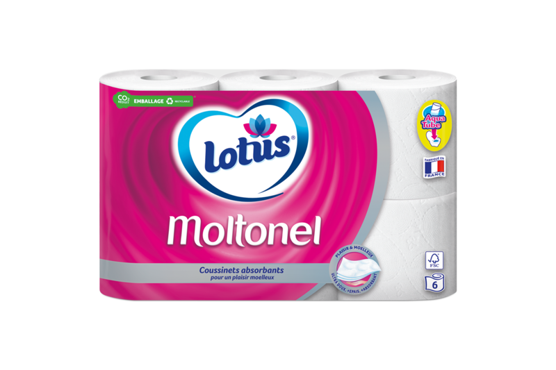 Papier toilette Lotus Moltonel
