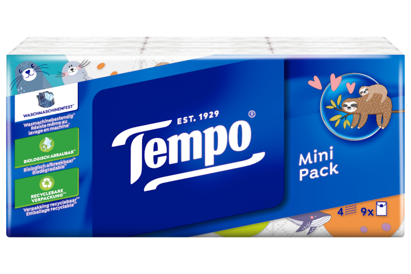 Tempo Taschentücher Minipack
