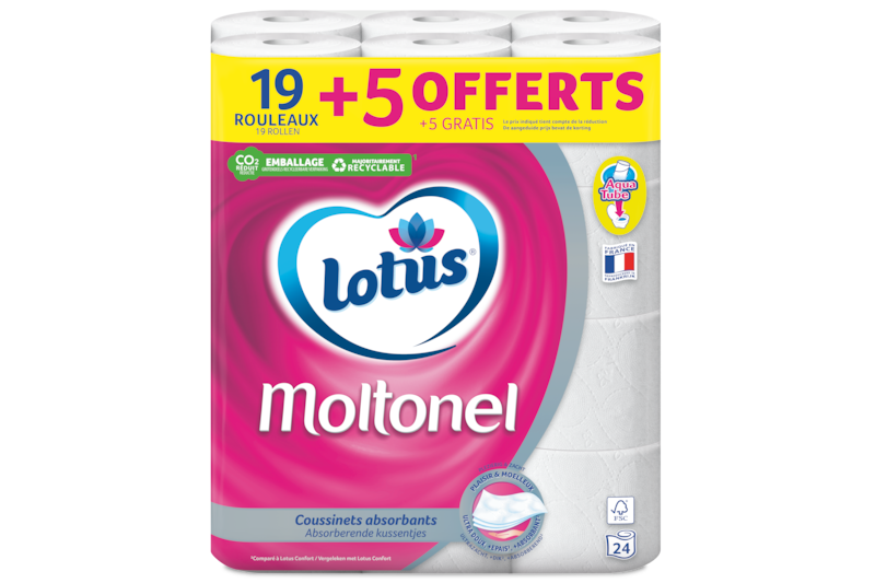 Lotus  Papier toilette Moltonel