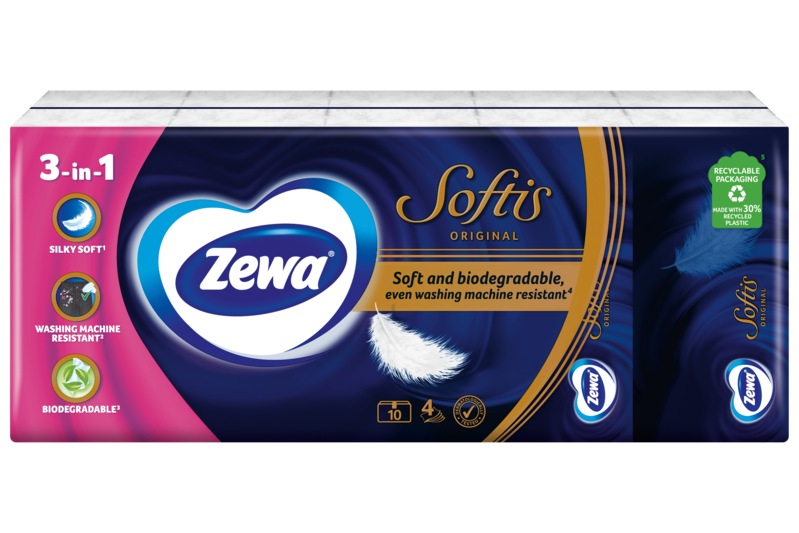 Zewa Softis Original papír zsebkendő