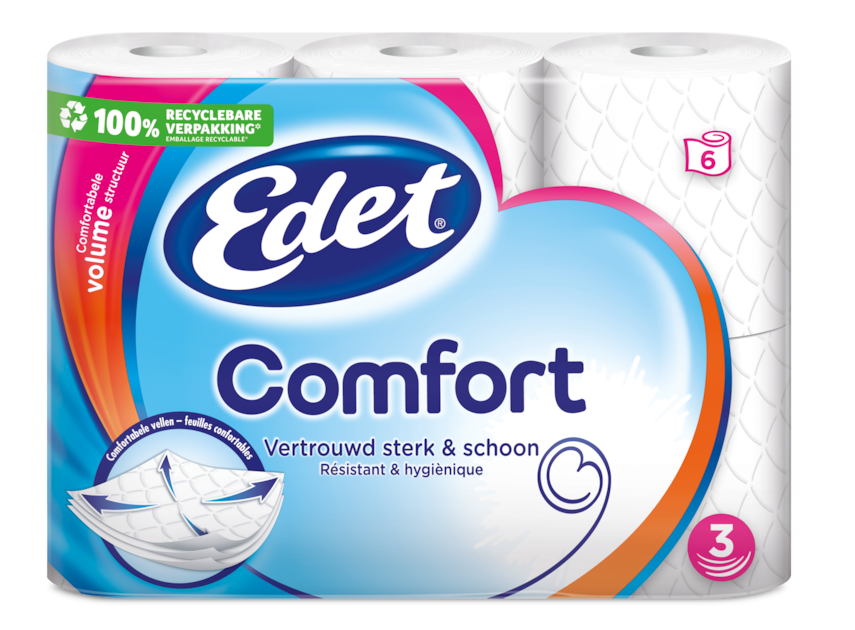 Redenaar instant Bezighouden Edet Comfort toiletpapier - Edet