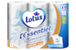 Lotus Essuie-tout L'€ssentiel Décoré demi-feuille