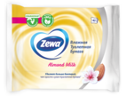 Zewa Влажная туалетная бумага  Миндальное молочко