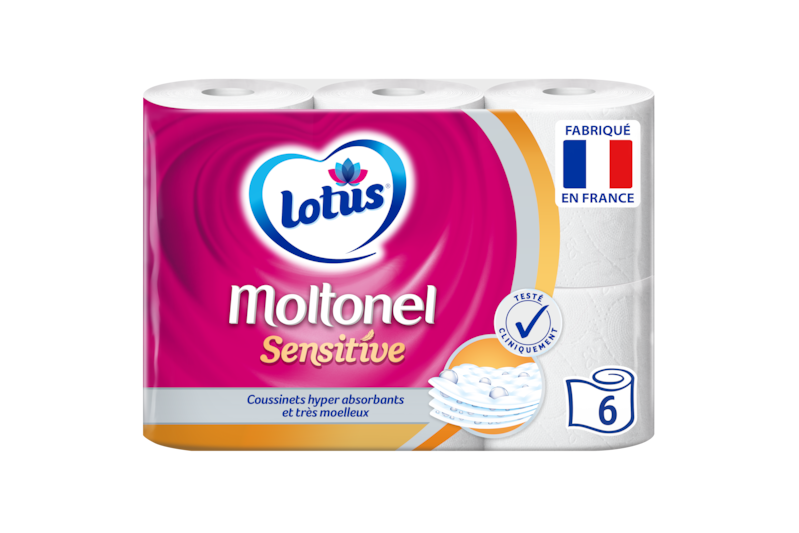 Slider main image for Lotus Papier toilette Moltonel Sensitive 1