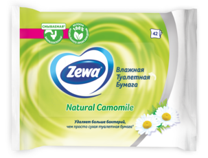 Zewa Вологий туалетний папір Camomille