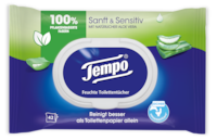 Tempo Feuchte Toilettentücher sanft&sensitive