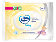 Zewa Туалетний папір вологий  Baby moist 80 шт