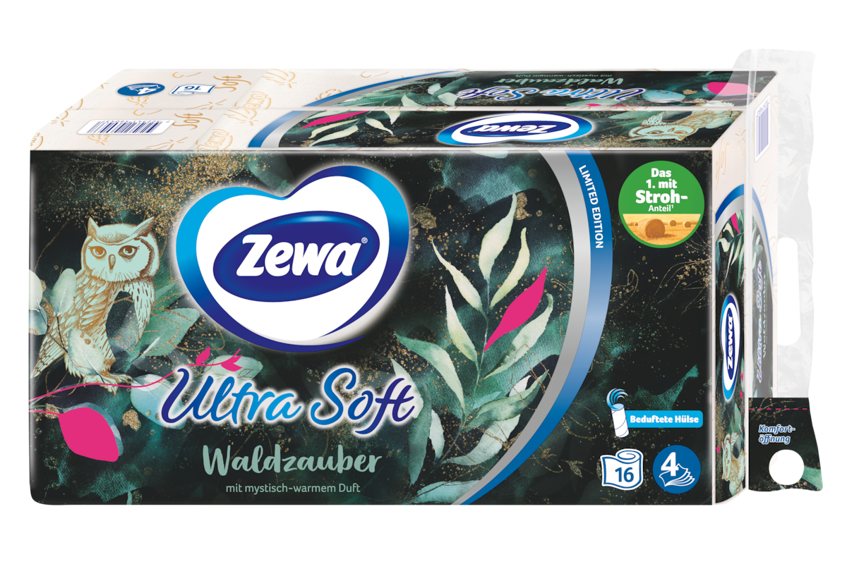 Zewa Ultra Soft Limited Edition mit Stroh-Anteil - Zewa